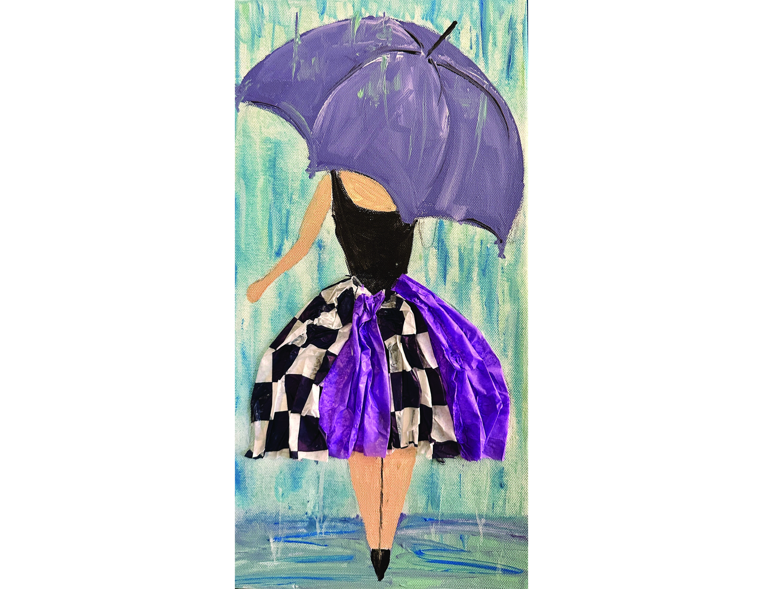 Paint & Party – Umbrella Gal Collage with Samantha – 02/18/26